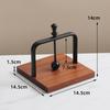 Wooden Napkin Holder Metal Arm Coffee Shop Western Restaurant Napkin Holder Hotel Tissue Box Homestay Desktop Tissue Holders