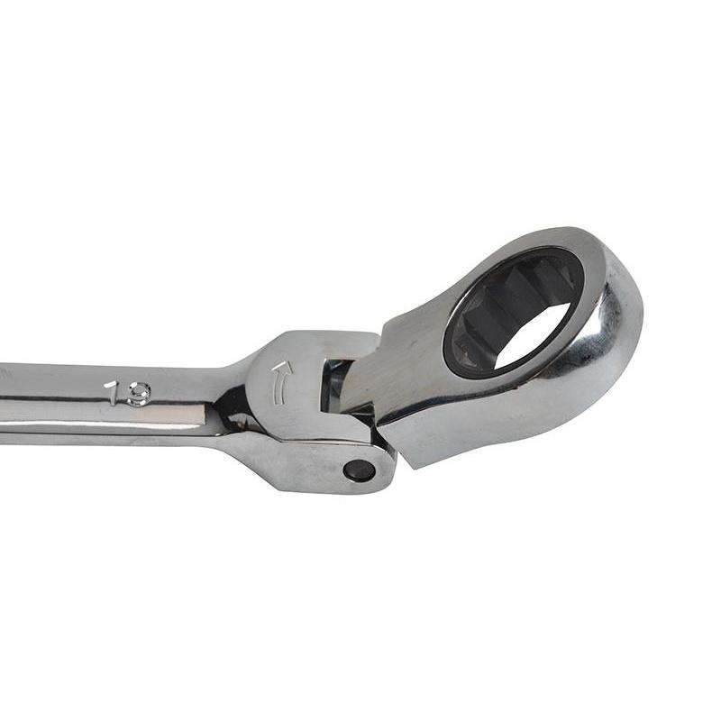 Faithfull Flex Head Ratchet Combination Spanner
