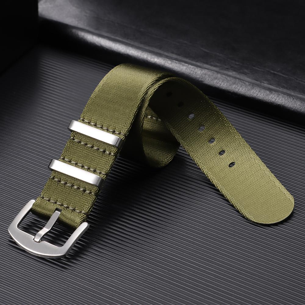 20mm 22mm Nylonowy Pasek do Zegarka Premium Wygodny Miękki Pasek do Zegarka dla Mężczyzn Kobiet Omega Paski do Zegarków Akcesoria Zamienne do Zegarków