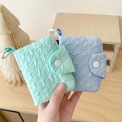 Простий нульовий гаманець Girls Candy Color Card Bag Студентський рюкзак Пряжка з підвіскою Маленький гаманець Портмоне Власник ідентифікаційної картки