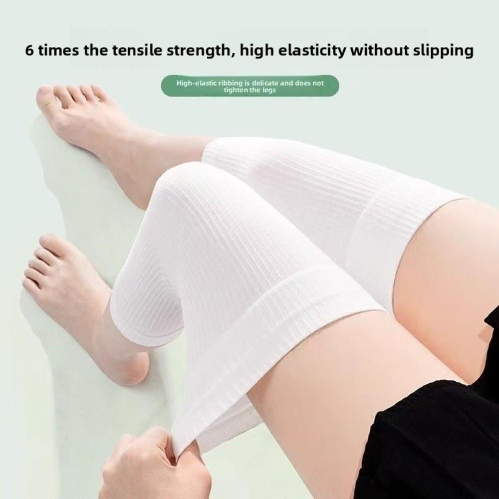Invisible Yoga Knee Pad Thin Knee Joint Warming Leg Sleeves Gifts Mulberry Warm Silk Knee Pads