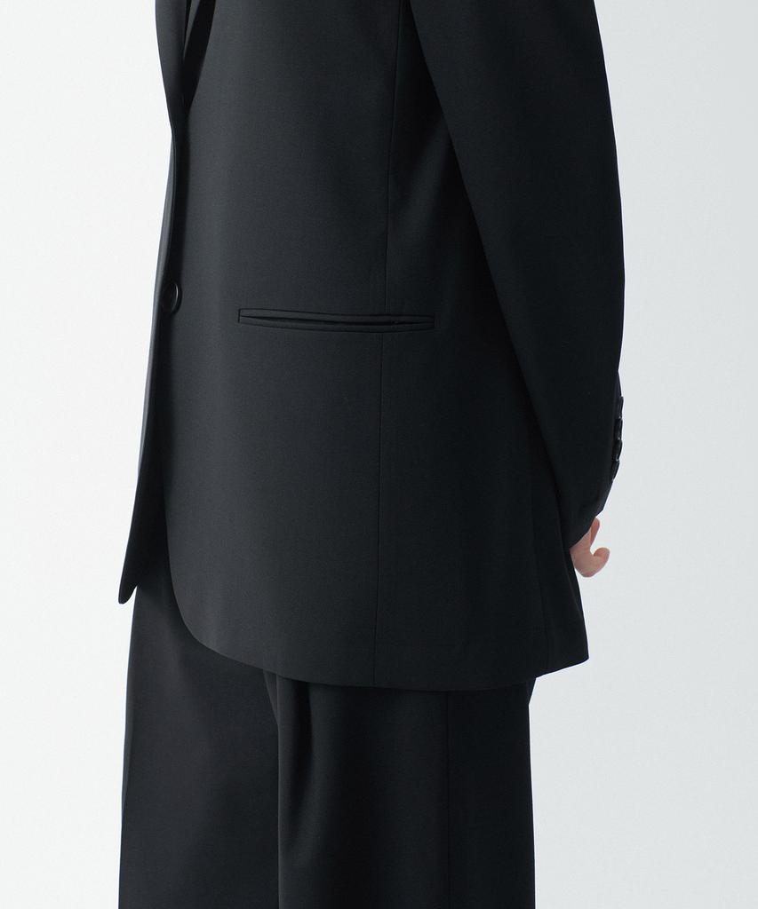 Musinsa Standard Woman Women'S Summer Wool Oversized Blazer [Black]