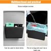 Portable Car Trash Can Hanging Storage Box Multi-functional Storage Foldable Seat Back Storage Box Car Interior Accessories