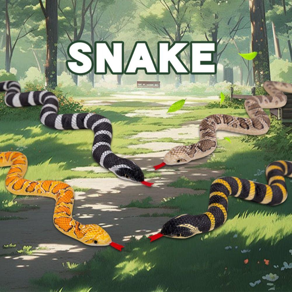 Stuffed Animal Simulation Snakes Plushie Realistic Snake Stuffed Toy Boa Snake Plush Doll Pet Toys