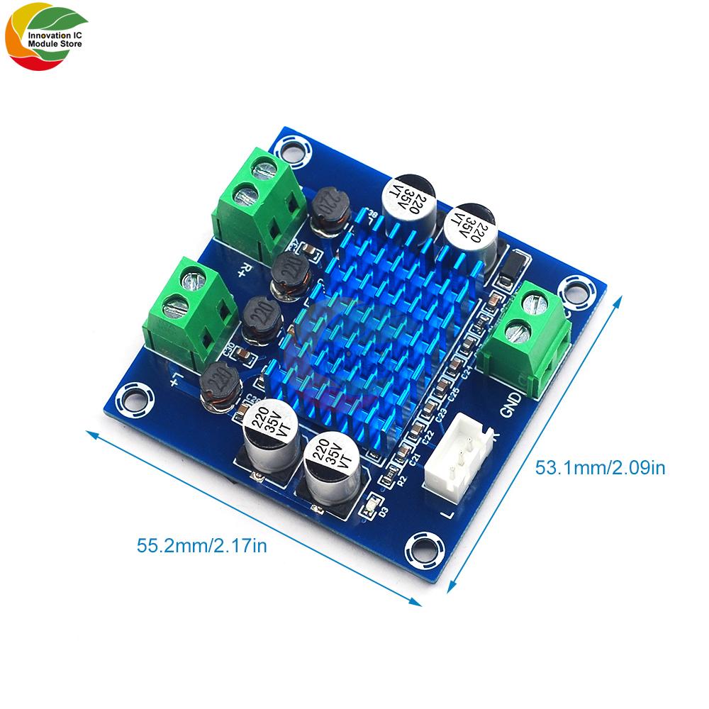XH-A232 DC8-26V Digital Audio Two Channel Amplifier Board 30W+30W Upgraded with Terminals