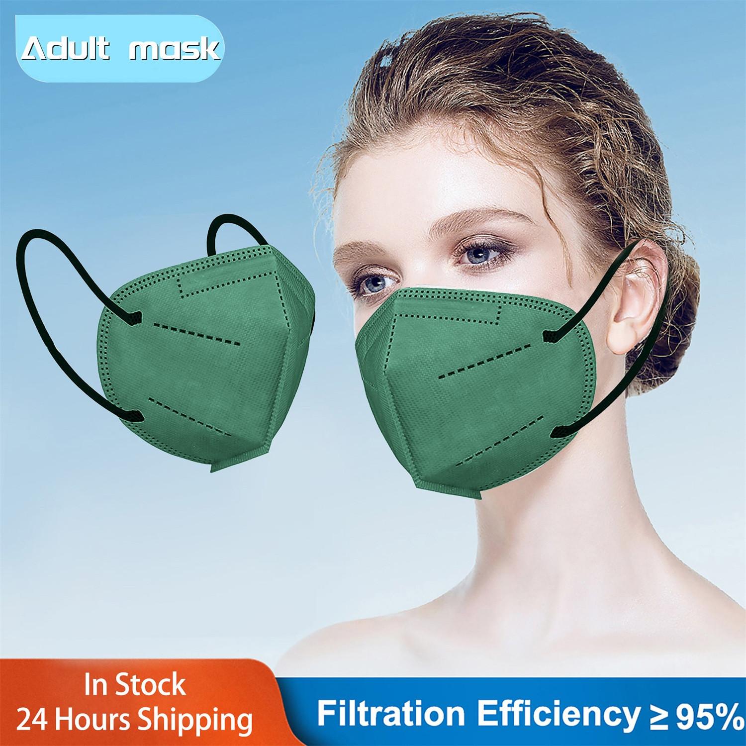 

Nikitas 20PCS Aldult s Mask Color Наружная профилактическая маска Маски для лица