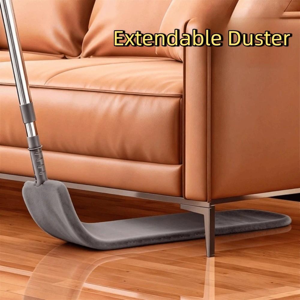 Washable Extendable Duster Lightweight Under Furniture Duster Under-Bed Cleaning Tool Gap Cleaning