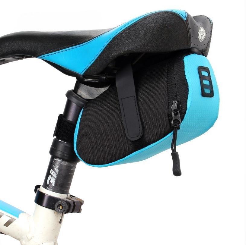 1Pc Bike Tail Bag Saddle Bag Toolkit Mountain Bike Road Folding Bike Cushion Bag Cycling Tail Bag