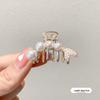 Women's Half-Tied Pearl Hairpin - 2024 New Side Clip for Back of Head