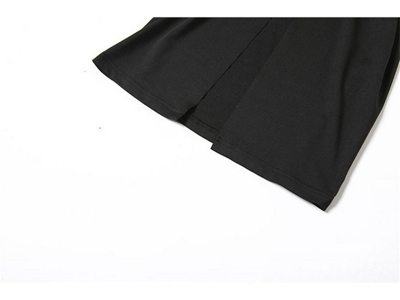 European Style 2026 Summer Women's Hollow Low Neck High Waist Slim Fit Slit Long Dress