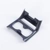Carbon Fiber Front Water Cup Holder Cover Trim For Honda CR-V CRV 2023 2024 2025