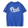 Summer Men's Casual T-shirt Fashionable Letter Printing Versatile Round Neck Pure Cotton Comfortable Short-sleeved Men's Top