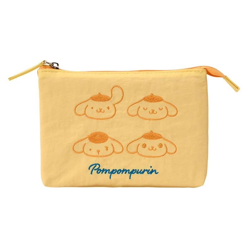 Sanrio Pompompurin 3-Pocket Pouch ( face ) Japan NEW Sanrio characters