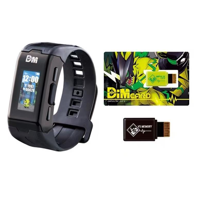 Genuine Scale Model Digimon Adventure VITAL BRACELET Digimon Detect Discover DIM Card Impmon Action Figure Toys