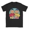 Maglietta da Uomo Pat e Mat Cartone Animato Cecoslovacco Anime Cotone Puro Abbigliamento Vintage Manica Corta Girocollo T-shirt Stampata