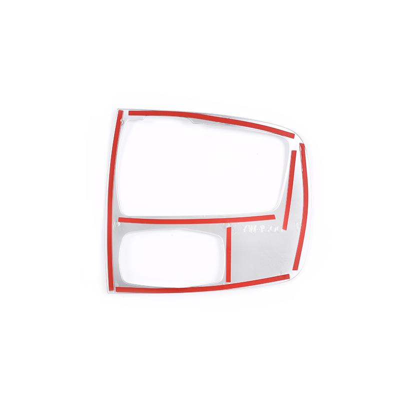 Car Central Control Gear Shift Panel Multimedia Knob Frame Trim Stickers For BMW 7 Series G11 G12 2016- Interior