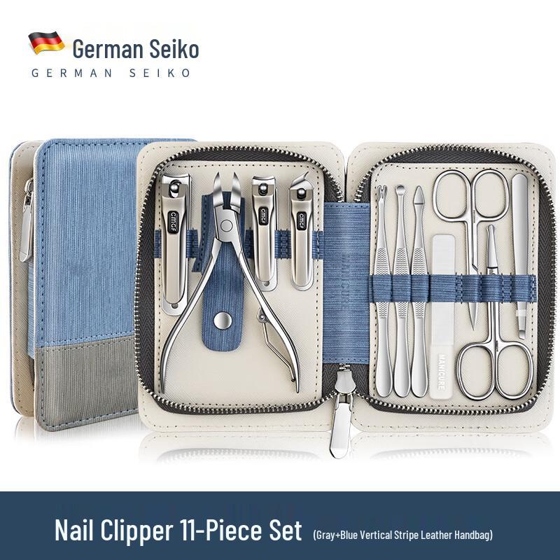 Professionelles Maniküre-Geschenkset: Nagelknipser, Eingewachsene Nagelknipser, Nagelscheren & Werkzeuge