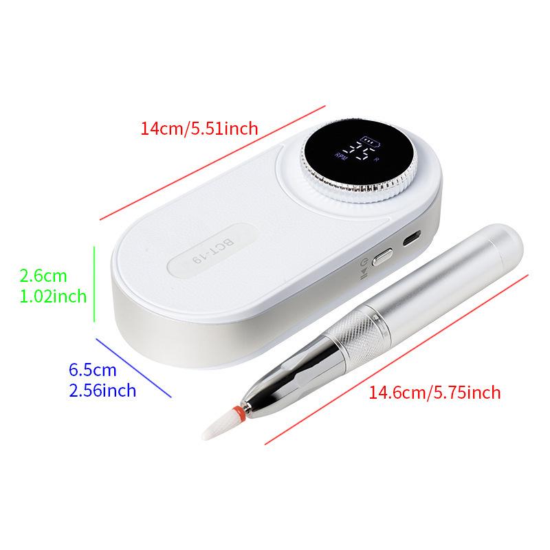 Portable High-Power Electric Nail Remover and Polishing Tool
