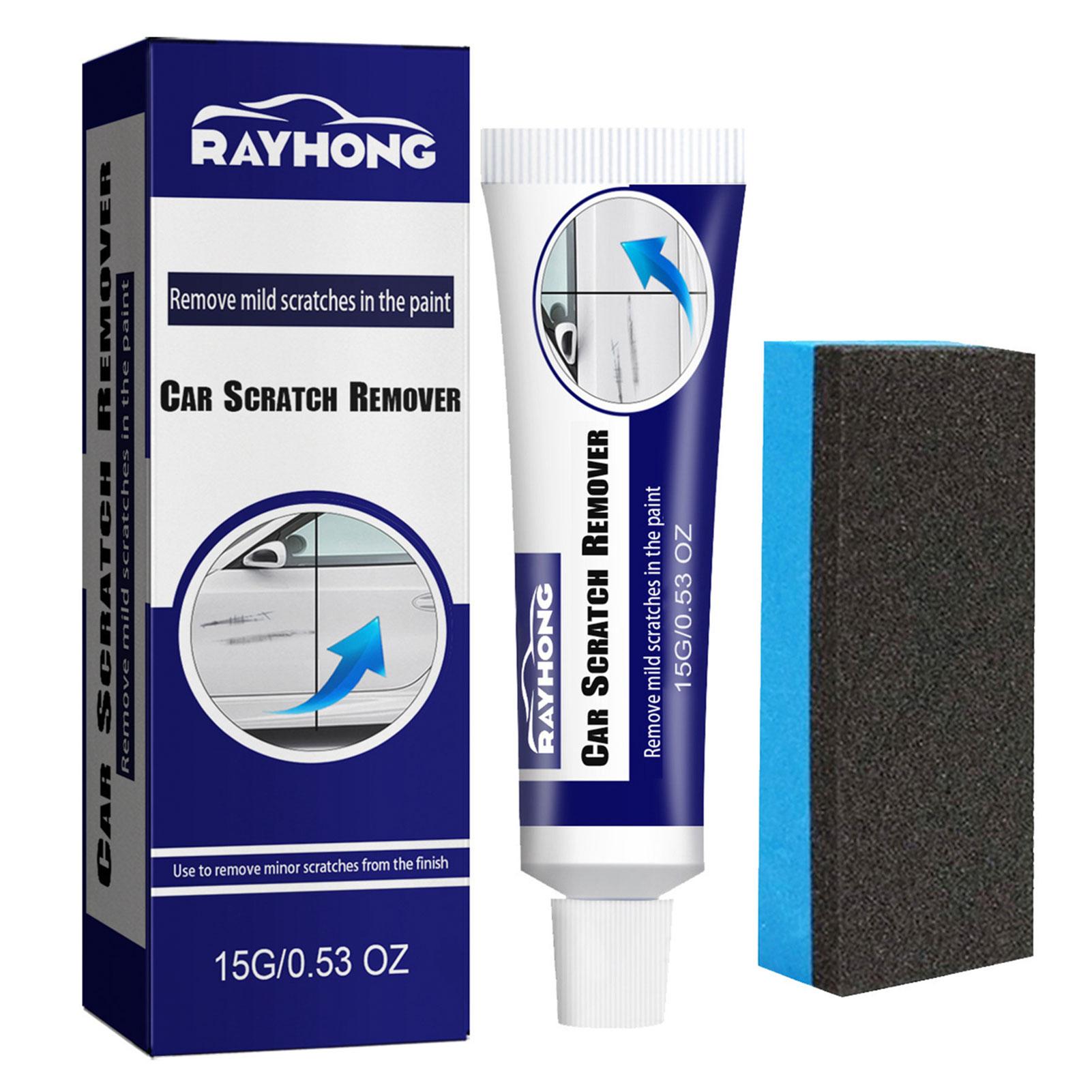 

15g Car Scratch Remover With Sponge,Car Paint Restoration Polish Scratch Wax,Professional Auto Scratch Covering Paste For Car