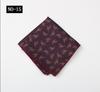 Pattern Chest Towel Men'S Suit Gentleman Wedding Red High-End High-Density Small Square Towel Handkerchief Banquet Host Pocket Towel