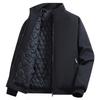 Men's Relaxed-Fit Casual Workwear Baseball Jacket Long-Sleeve Outerwear
