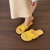 Fashion Beach Shoes Slippers Women Summer Slides Sabot Flat Scandals Rome Shoes Woman 2025 Slippers For Swimming Pool Beach Summer Flat