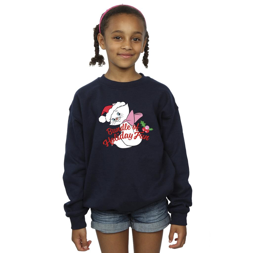 The Aristocats Girls Holiday Fun Sweatshirt