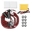 8pcs RC LED Flash Light Night Flight LED Lights Kit for RC Airplane Aircraft Plane