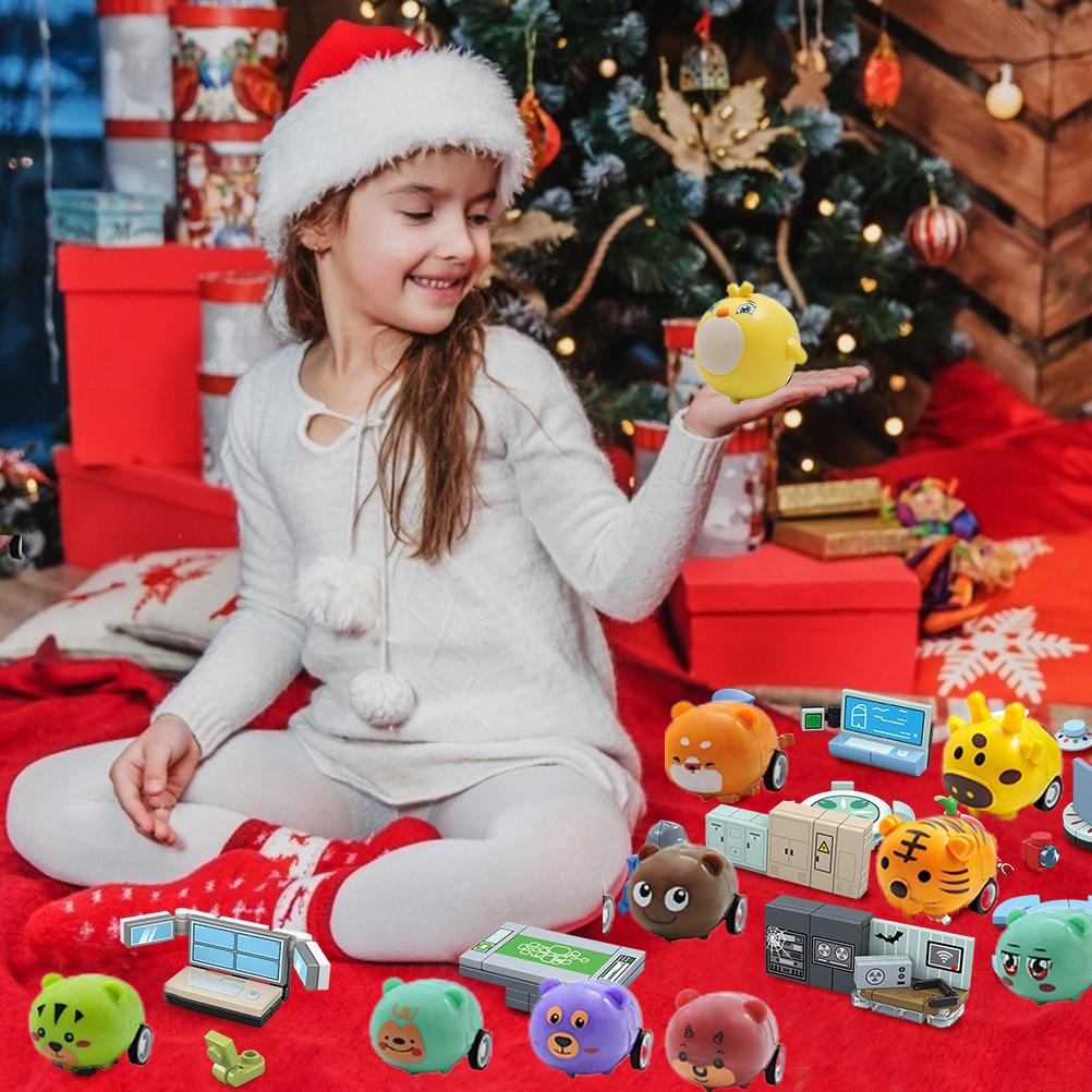 Christmas Advent Calendar 24 Days Of Surprises Toys Set Easter Countdown Calendars 24 Pcs Toys Gift