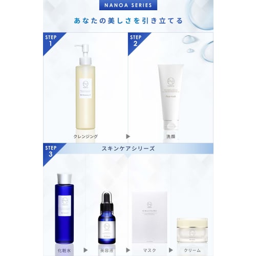 (NANOA) NANOA Facial Cleansing Foam, Human Stem Cells, which are popular among dermatologists, Facial Cleansing, Moisturizing, Pores, Darkening, Aging