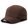 Summer Retro Short-Brim Baseball Cap Outdoor Sports Quick-Dry Running Hat Simple Casual Sun Protection Shade Hat