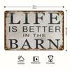 Vintage Metal Tin Sign Retro Wall Decor 20x30 Cm