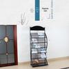 Floor-Standing Magazine & Newspaper Display Rack