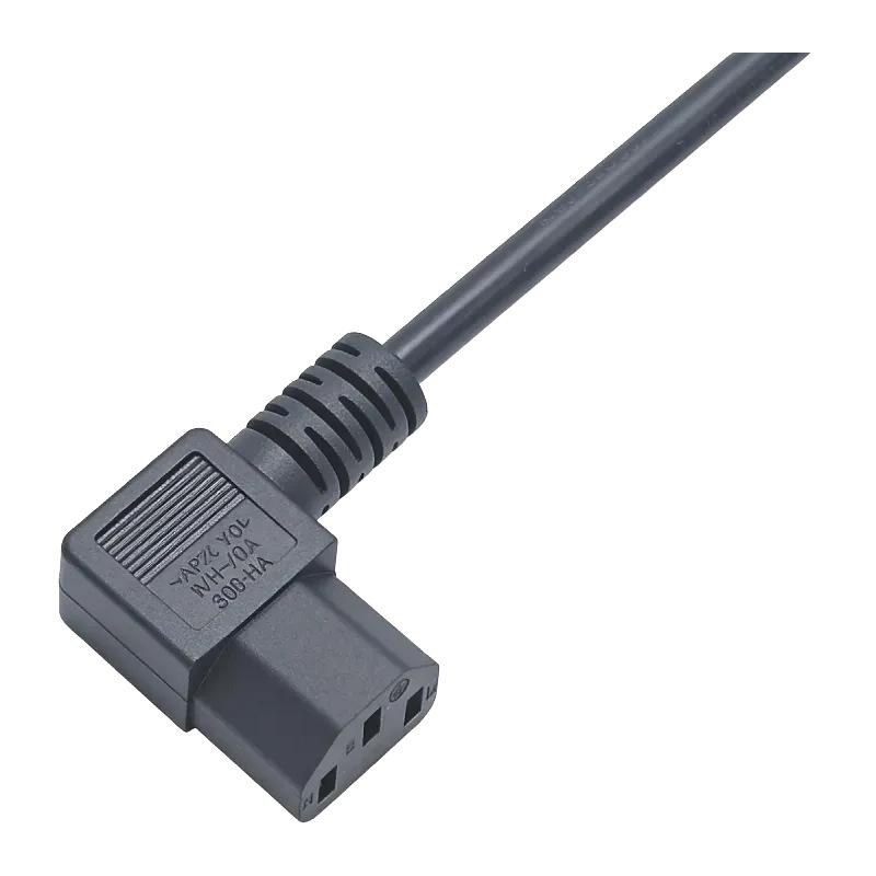 Three-Pin C13 Power Cord, National Standard, 10A