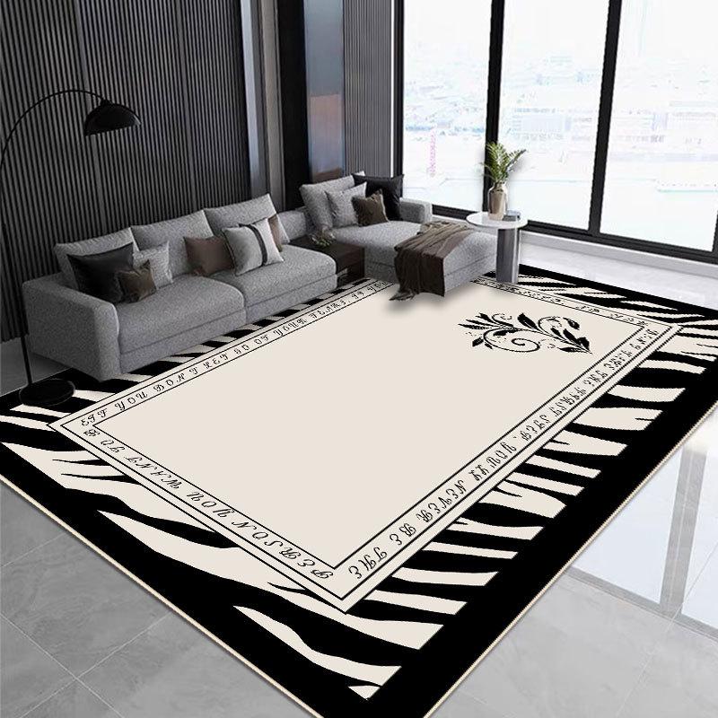 

Напольный коврик Nordic Crystal Velvet Printed с подложкой из термопластичной резины - ковер для гостиной 160x230cm TPR Base