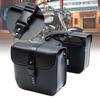 Motorcycle Rear Bags Waterproof Exquisite Saddle Bag Durable Wear-resistant Side Pouch PU Leather Saddlebag Storage Box