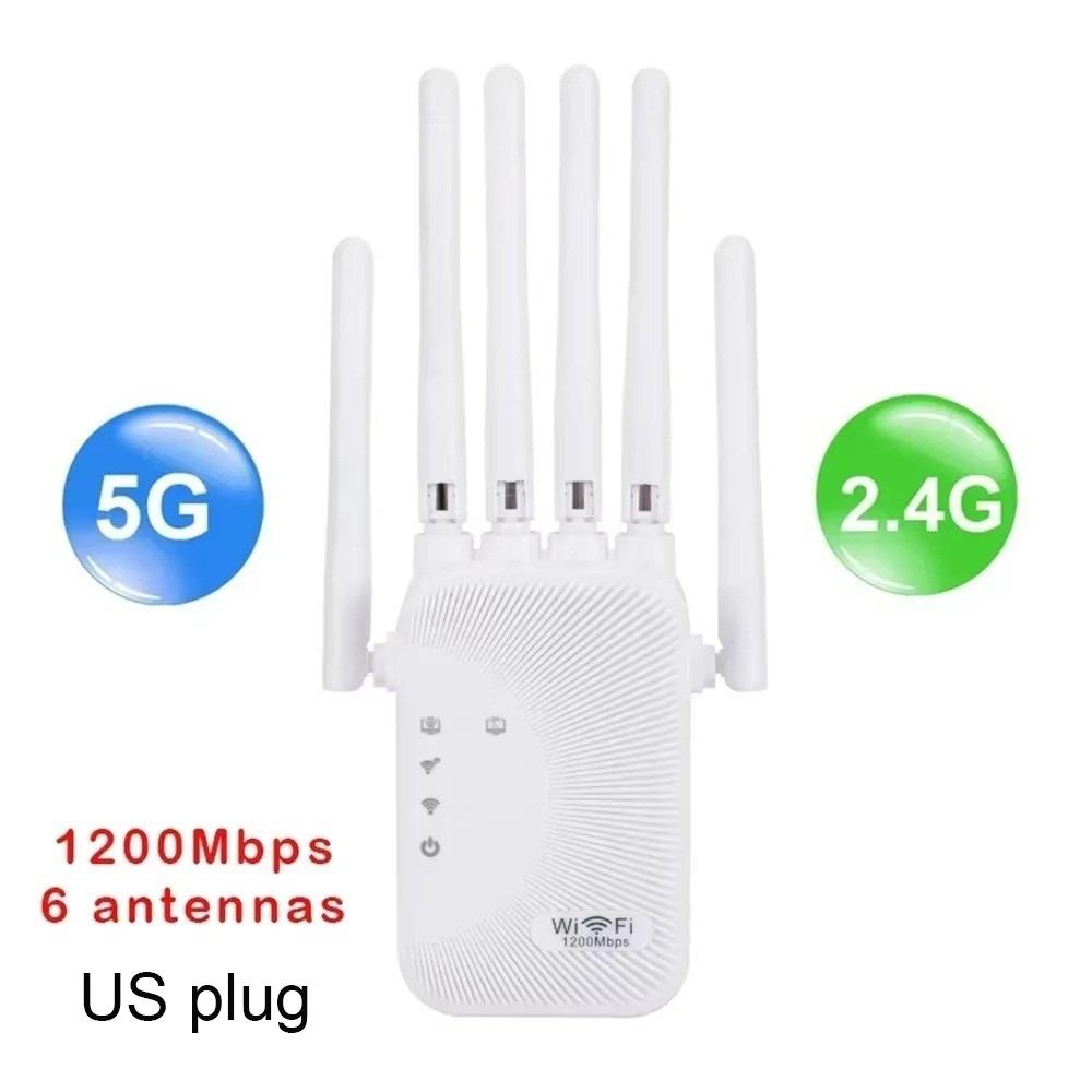 Plastic WiFi Extender 300Mbps/1200Mbps Network Expander Amplifier Wifi Repeater Wireless Network