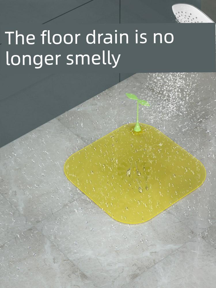 Floor Drain Anti-Insect Sealing Cover Bathroom Odor Prevention Device Toilet Sewer Odor Return Prevention Silicone Pad Seal