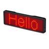 Multi-language Scrolling Message Board LED Name Tag LED Display Digital LED Badge LED Name Badge