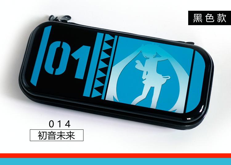 For Nintendo Switch Storage Bag Switch OLED Relief Sculpture Color Painting Carrying Case Fashion Cartoon Theme Game Console Bag