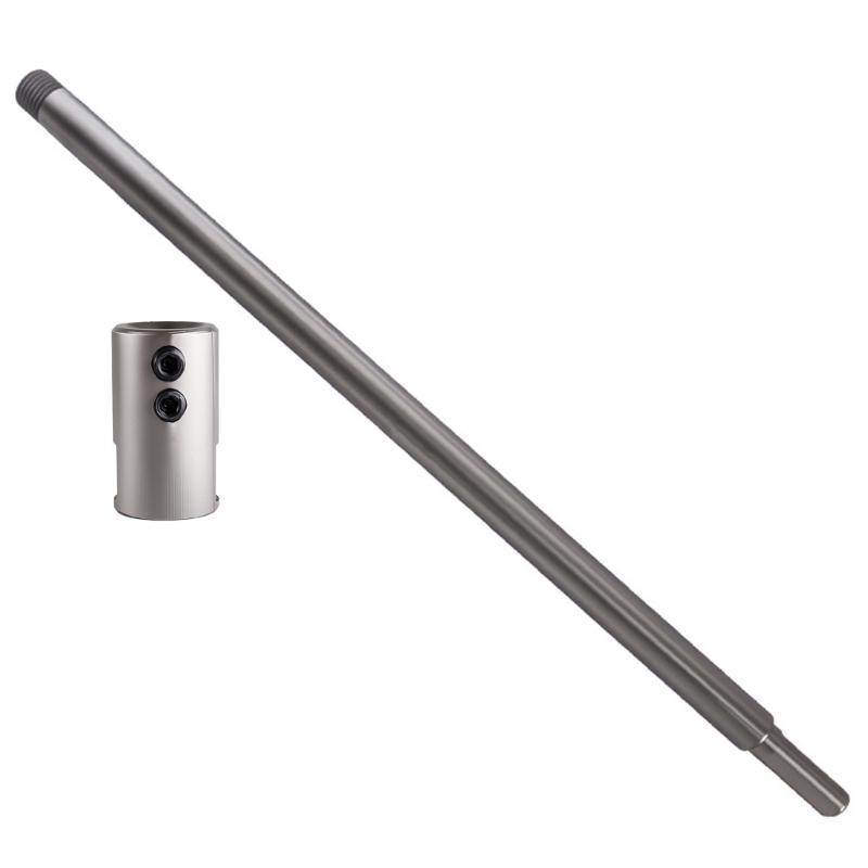 Power Tool Extension Rod Triangular Shank Fastener For Thin Sheet Metal Aluminum Cutting Extension Rod Accessories