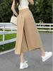 2025 Women's Plus Size High Waist Summer Skirt Pants - Loose, Slimming, Thin Fit