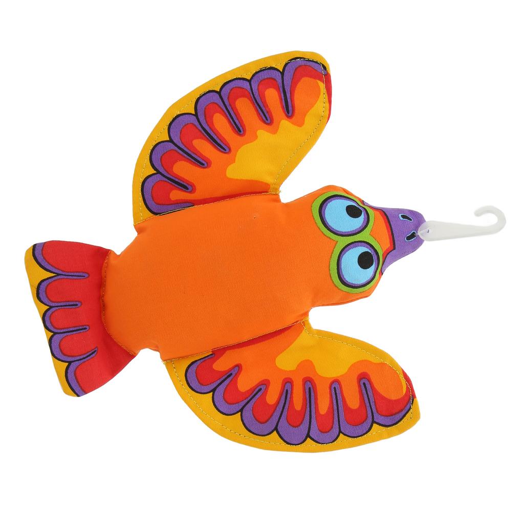Bird Shaped Squeaky Dog Toy Dog Chew Toy Tooth Cleaning Toy with Squeak for Medium Sized Dog