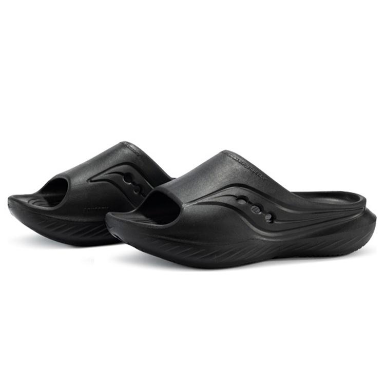 Saucony Cradle Skeleton Slide Slippers Unisex Black S28901-2