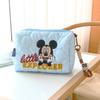 Disney Mickey Mouse Themed Cosmetic Bag Exquisite Toiletry Bag Compact Storage Bag Portable Travel Bag Birthday Gift