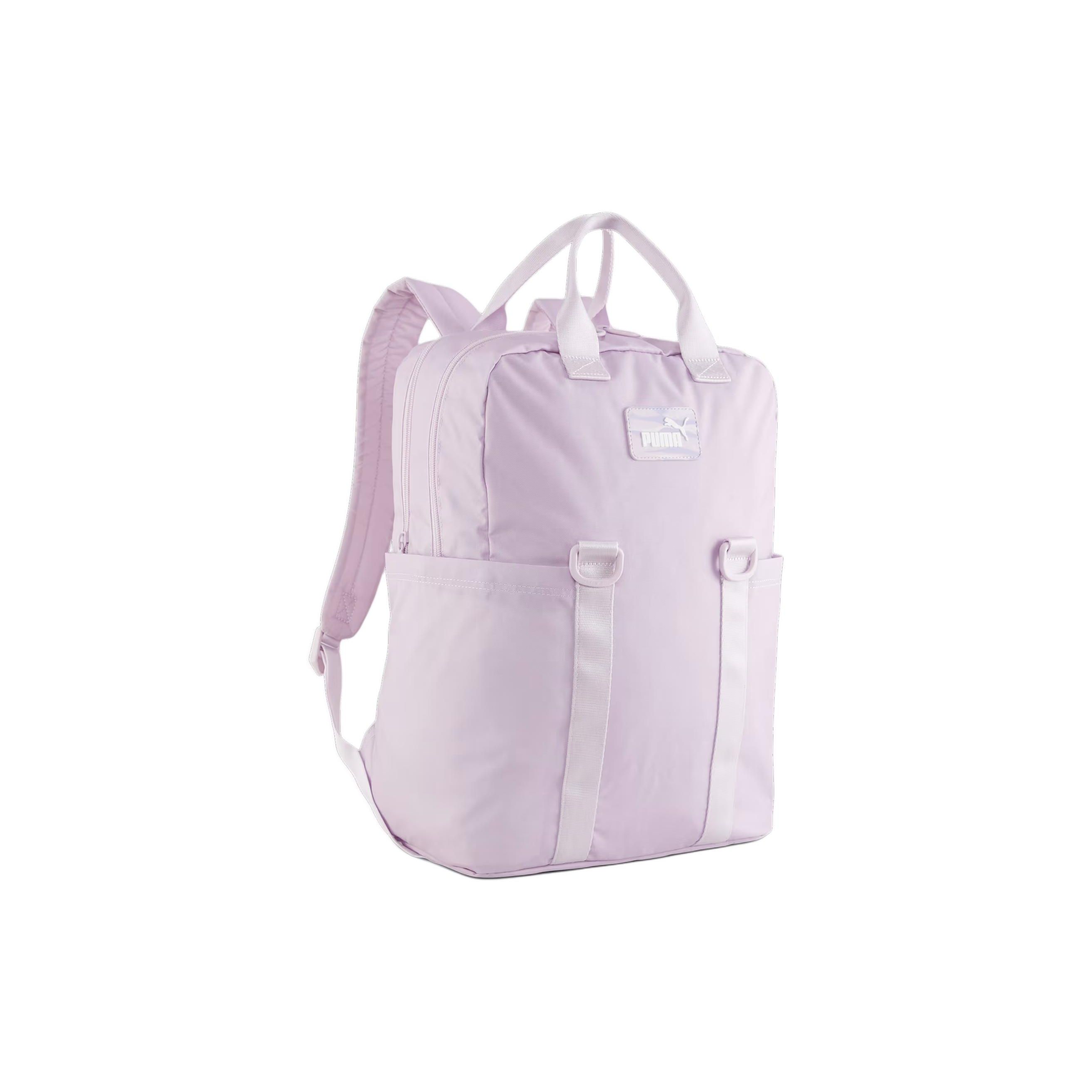 Puma Sports Casual Large Capacity Fabric Backpack Women Backpack Light-Purple 90285-03 Light Purple 7100₽