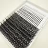 Custom Logo DIY Cluster Lashes Eyelash Extensions Private Label for Fluffy Natural Style Eye Lash Cluster