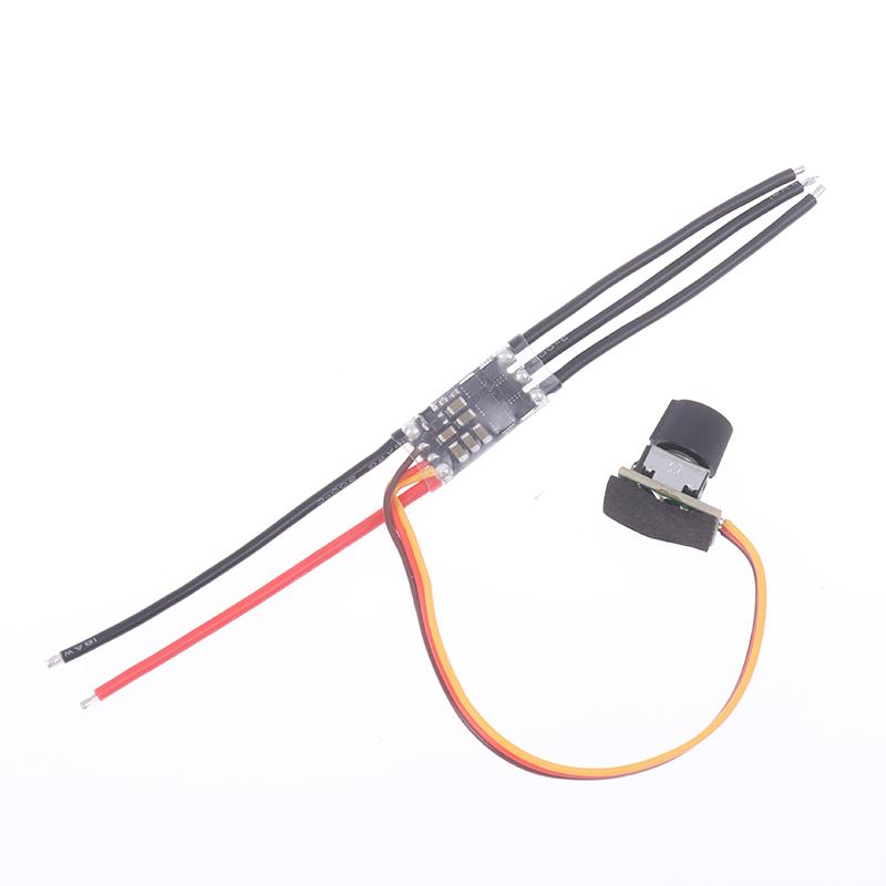 30A Brushless Esc Jet Fan Electronic Speed Controller Motor Driver No Signal Required For Diy Jetfan Tester