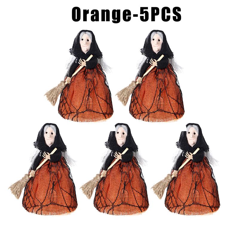 Hauntingly Elegant Witch Broom Tree Topper Halloween Star Decor Premium Resin Craft Gothic Christmas Collectible