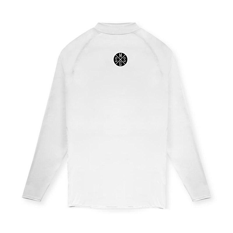 Muscleguys Korean Style High-neck Slim Fit Tees Men’s Thin Comfortable Sports Fitness Clothing